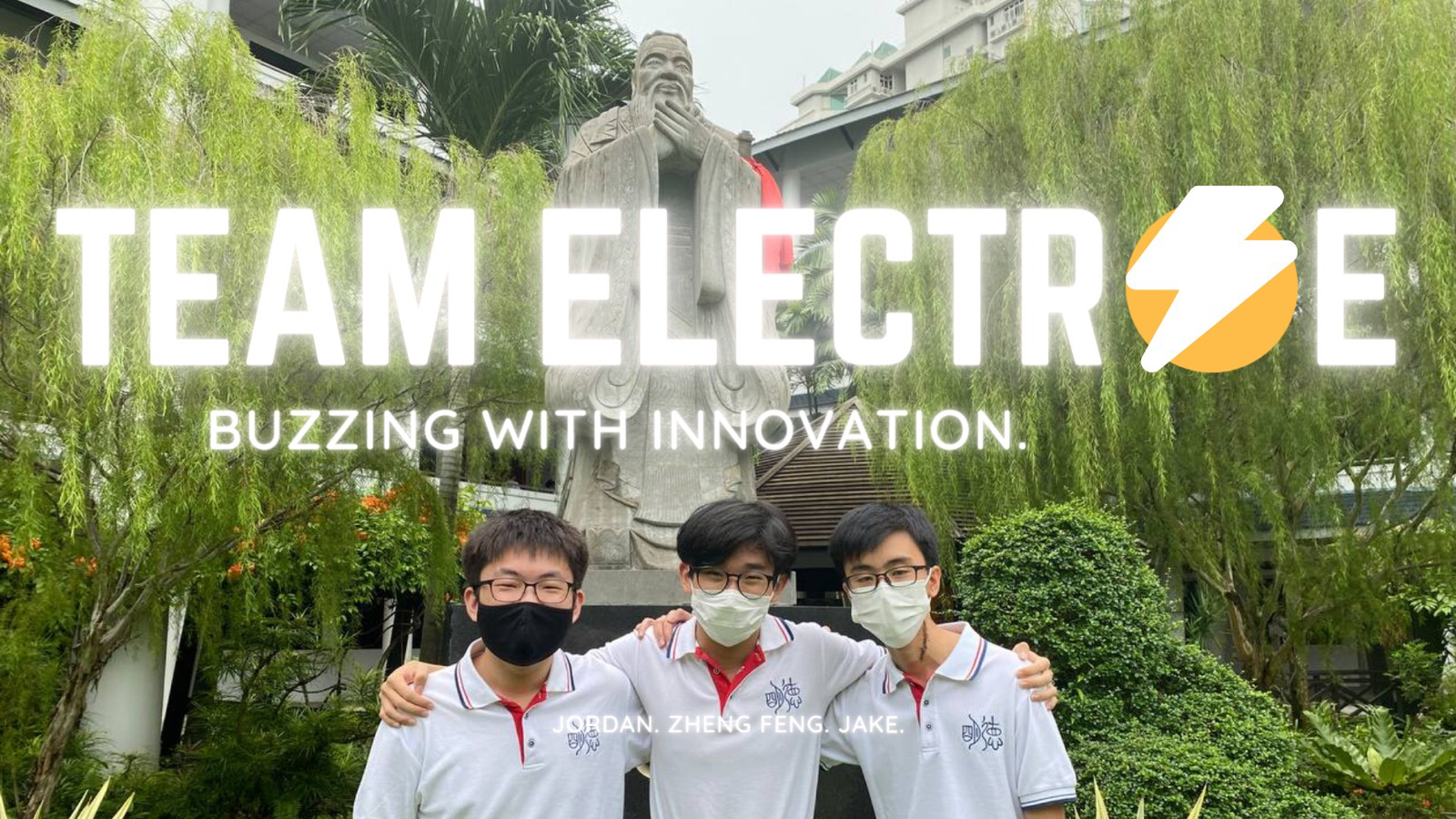 Photograph of Team Electrae members